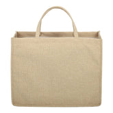 sublimation blank Linen Jute Tote Bag Natural